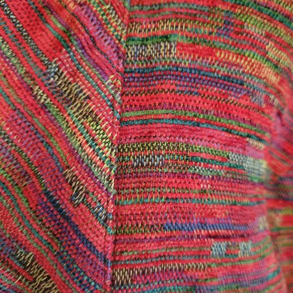 Coldwater Creek Womens Multicolor Tapestry Striped Jacket M - Picture 2 of 6